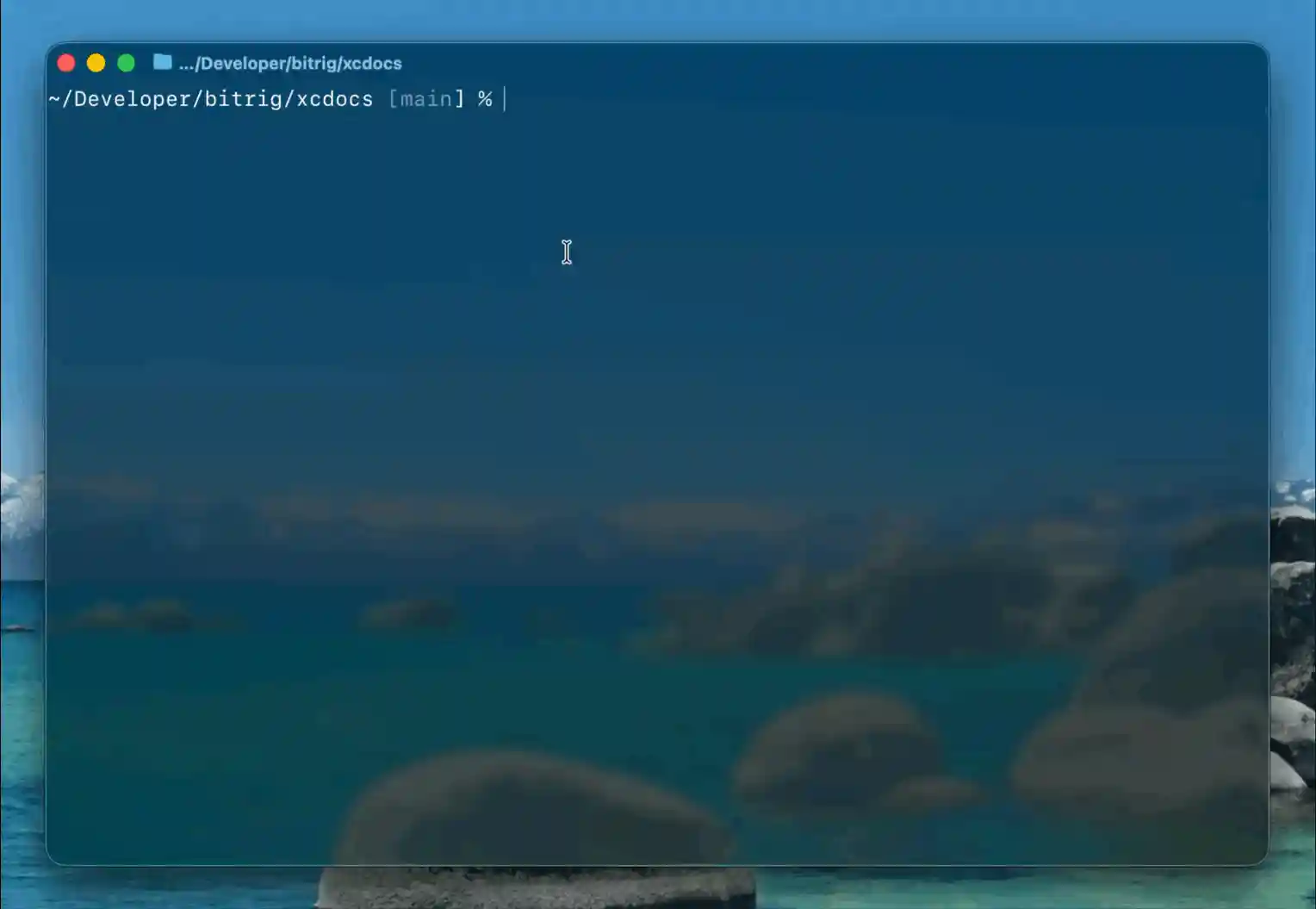 Demo of the xcdocs CLI