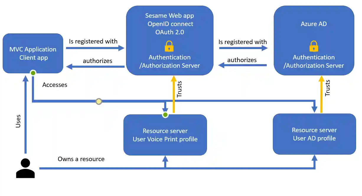 Sesame high level flow