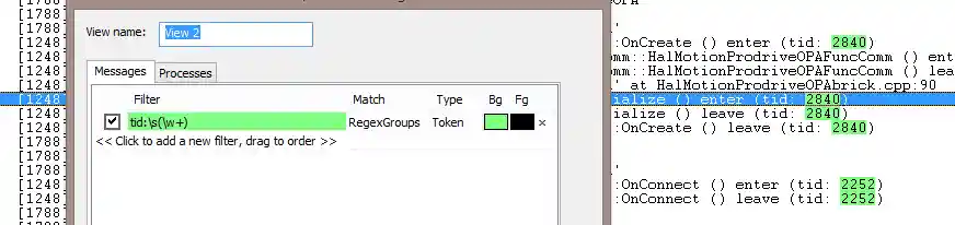 FilterDialog Screenshot