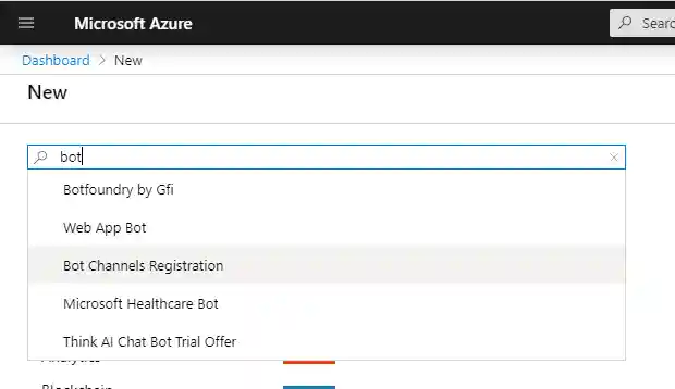 New Bot Channels Registration