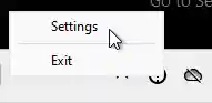 How to change settings
