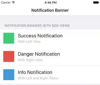 Banners with Side Views