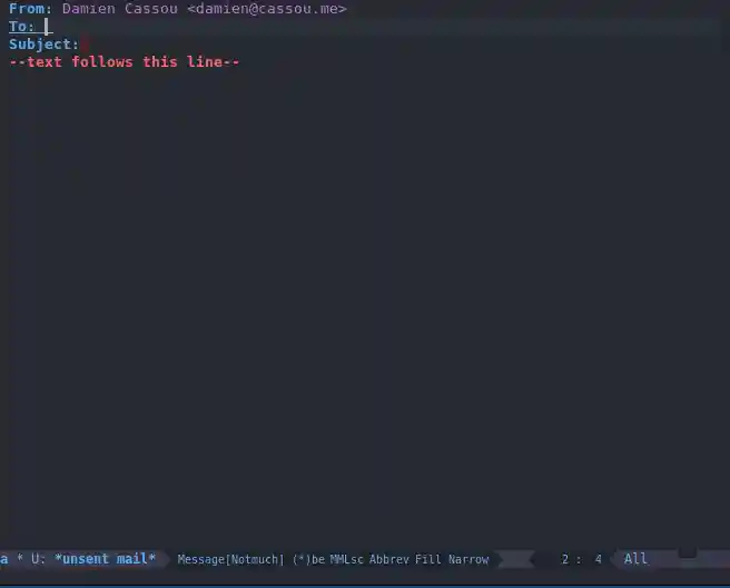 Insertion animation using vdirel and helm