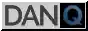 'Dan Q' mini button in the Web 1.0 style, featuring a spinning letter Q.