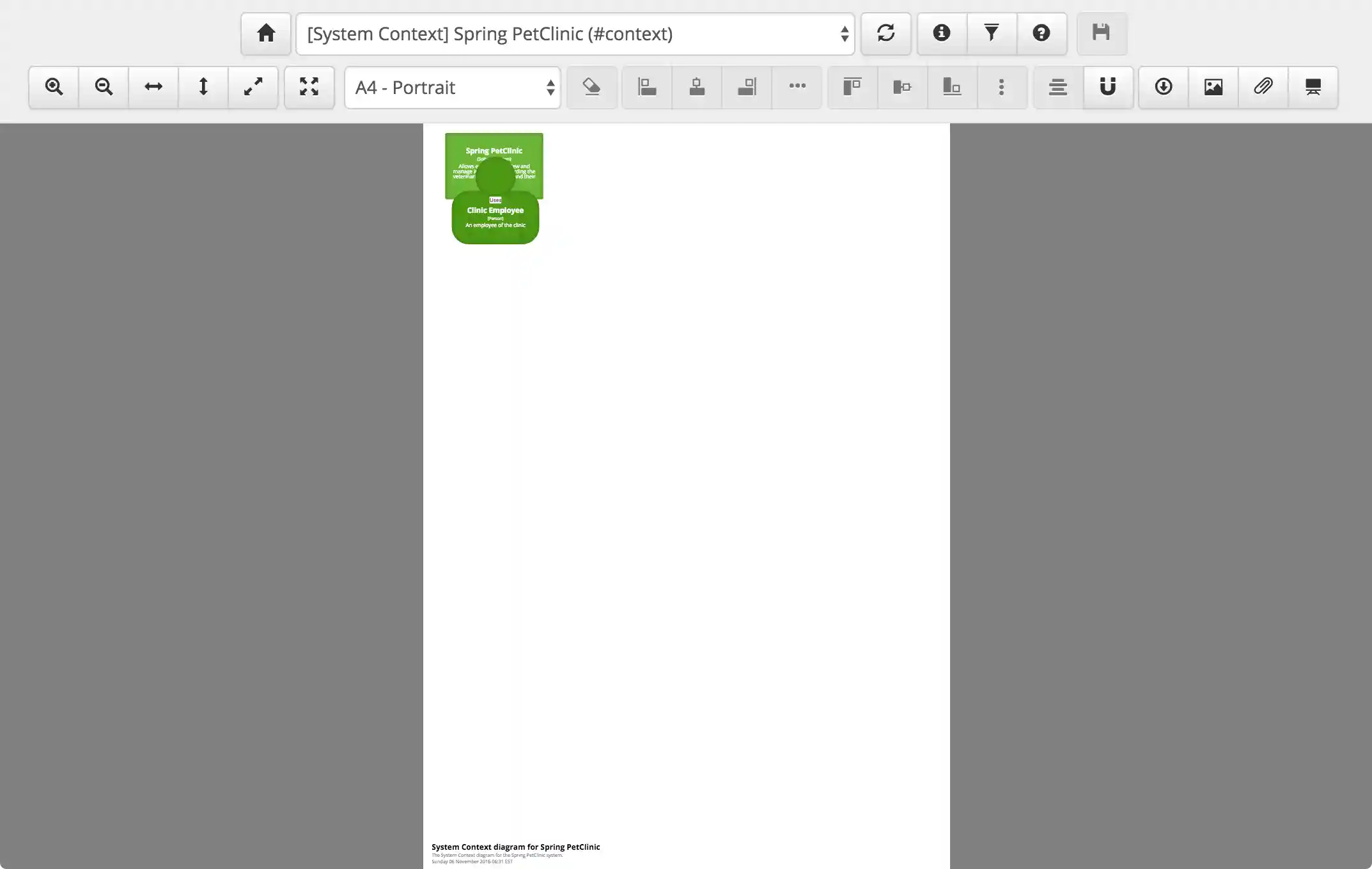 The Spring PetClinic workspace