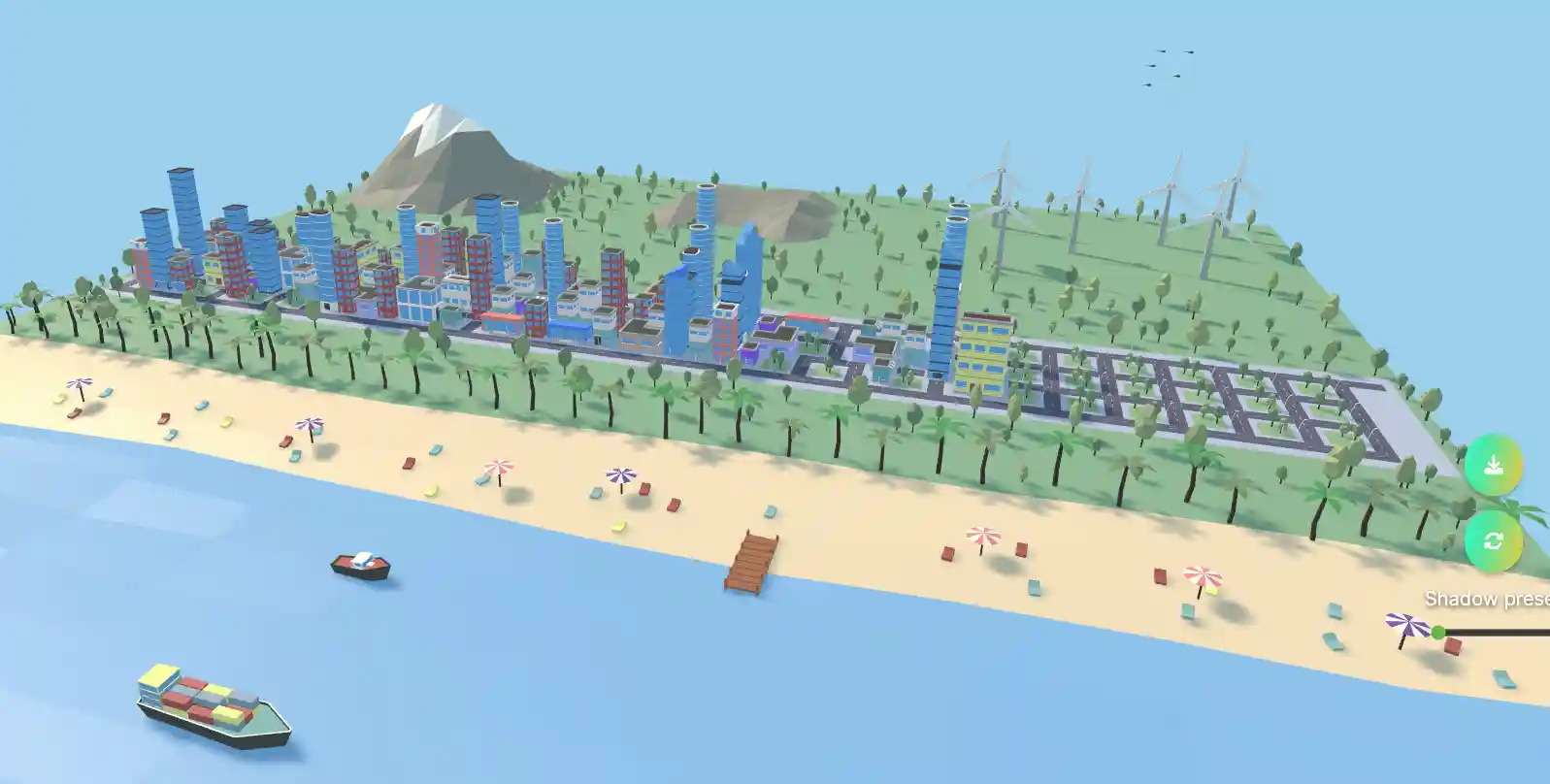 GitHub City Screenshot