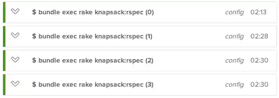 Balanced CI nodes with Knapsack gem