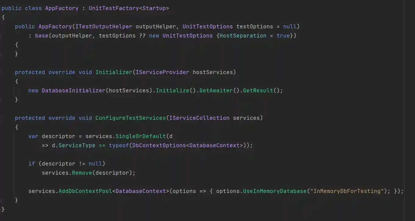 unit-test-app-factory