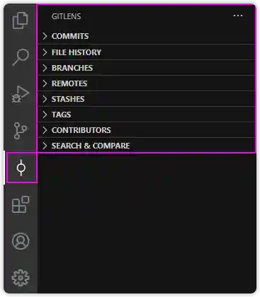 Views Layout: GitLens