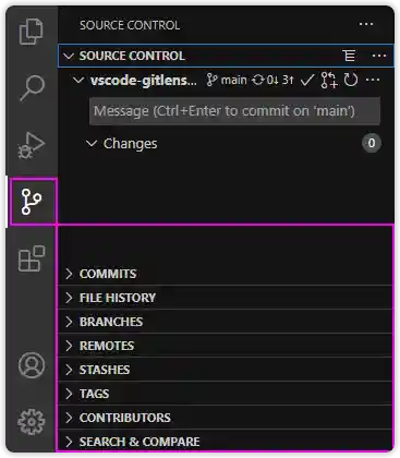 Views Layout: Source Control