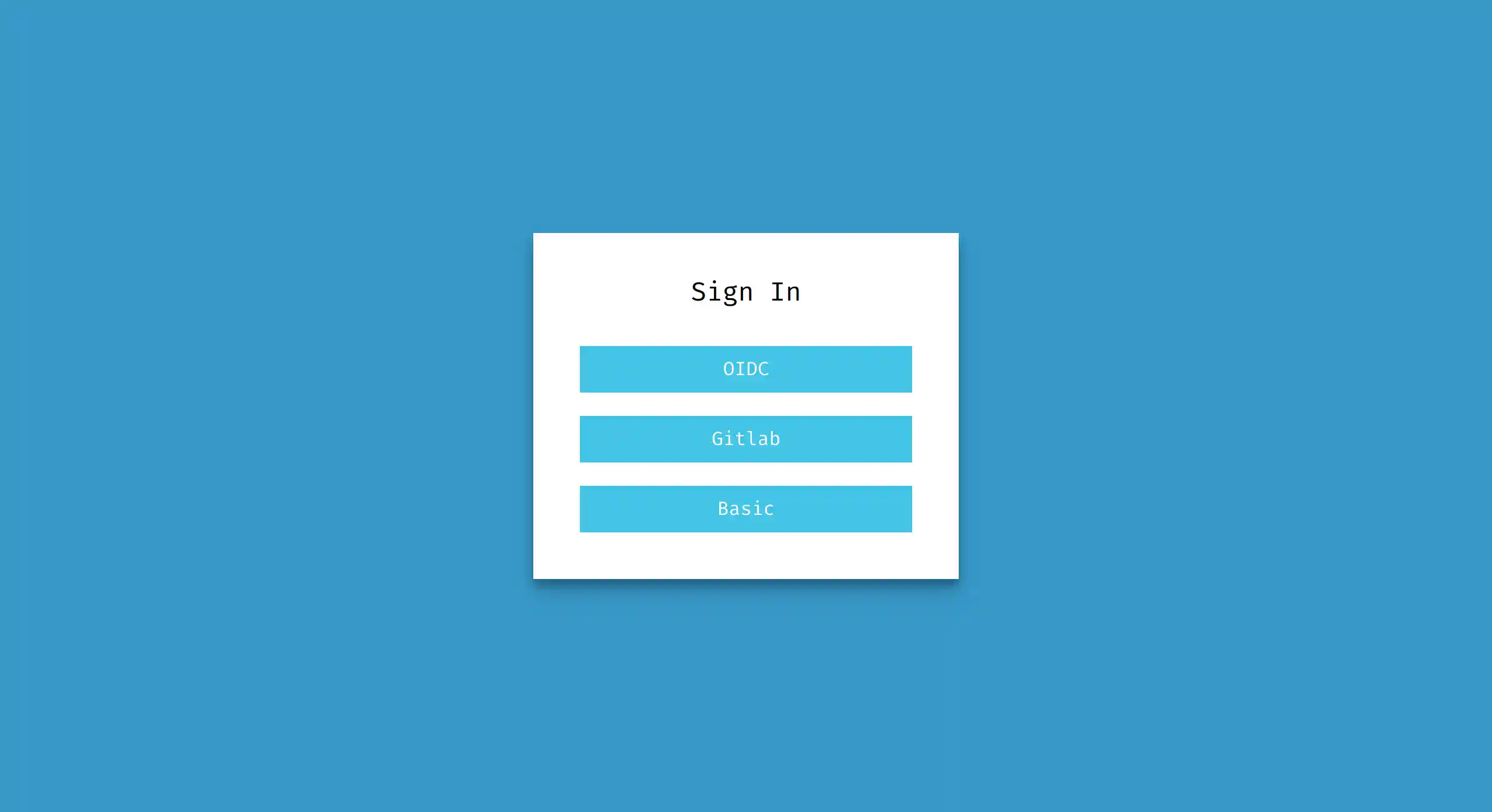 Sign In