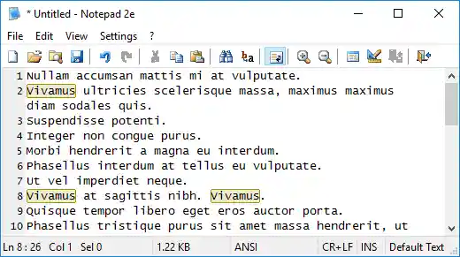 Ctrl+Tab - Renaming words on screen