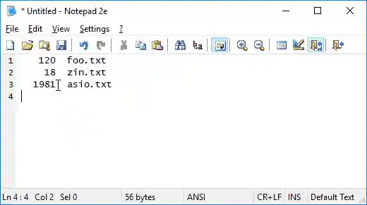 Rectangular selection and column sorting