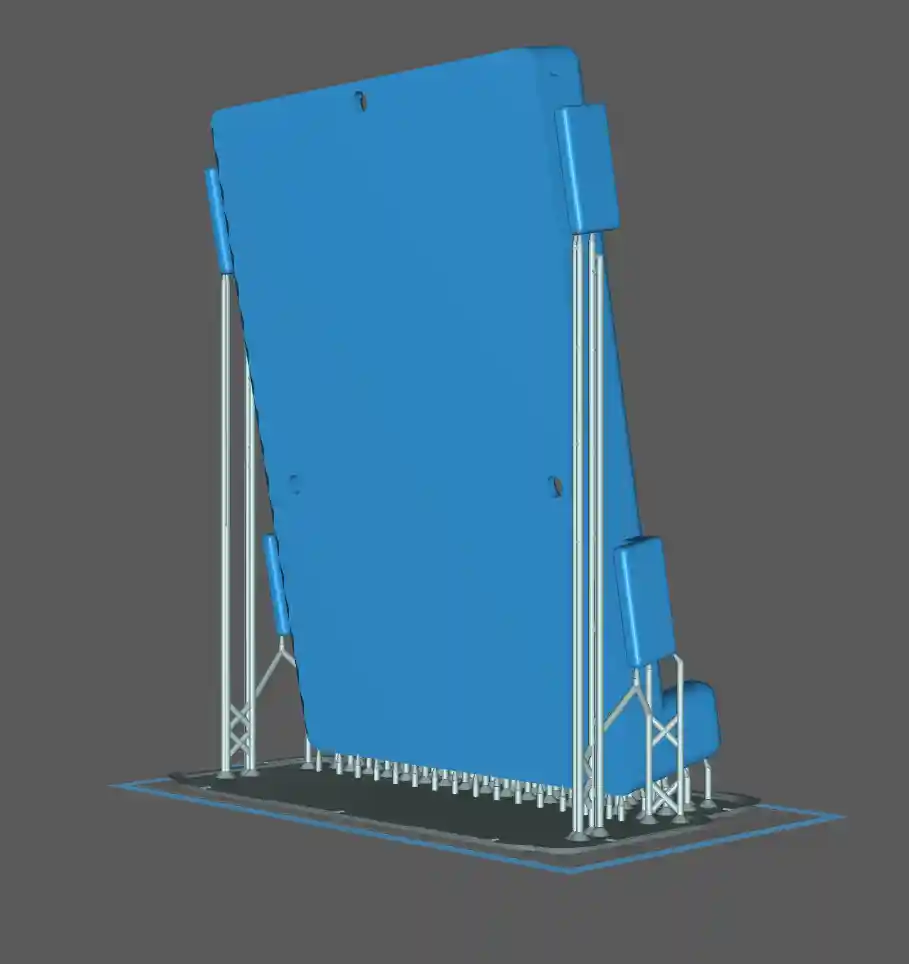 Print Orientation: Body Back Back