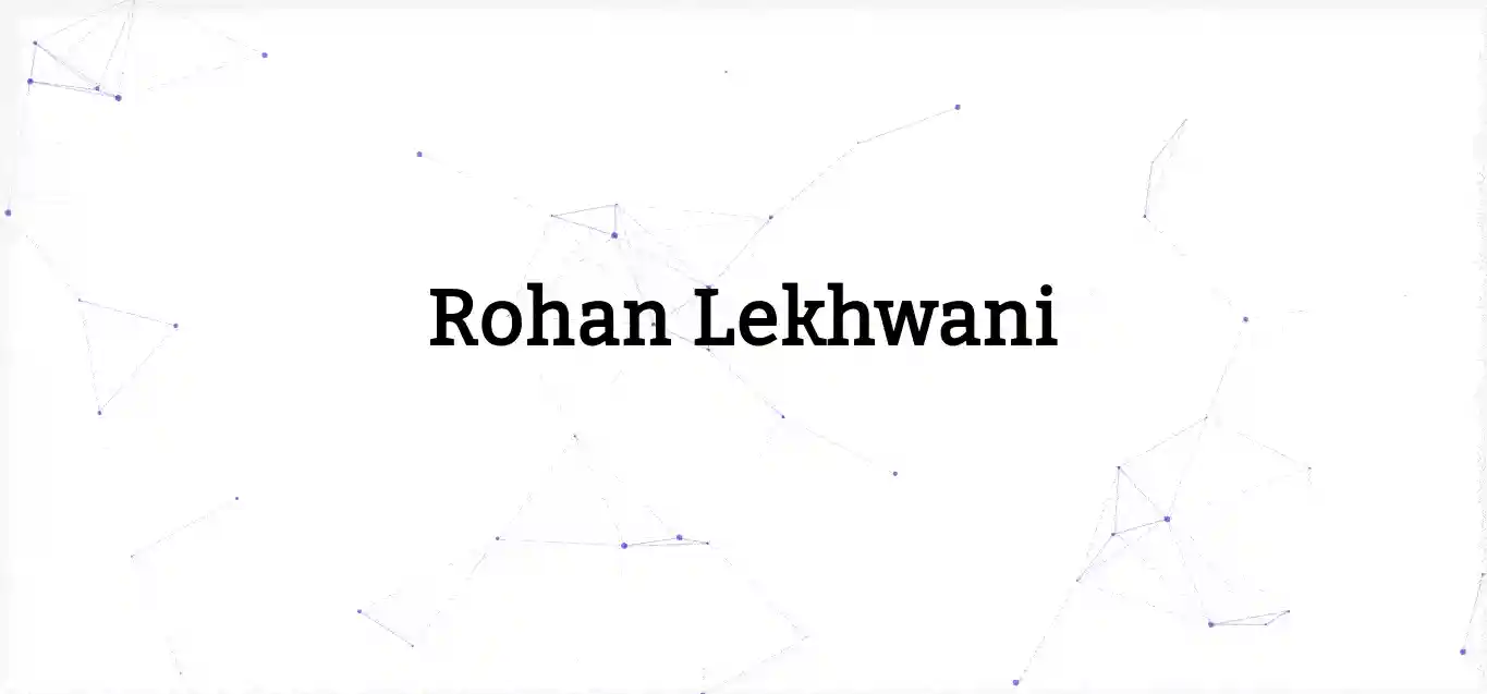 Rohan Lekhwani
