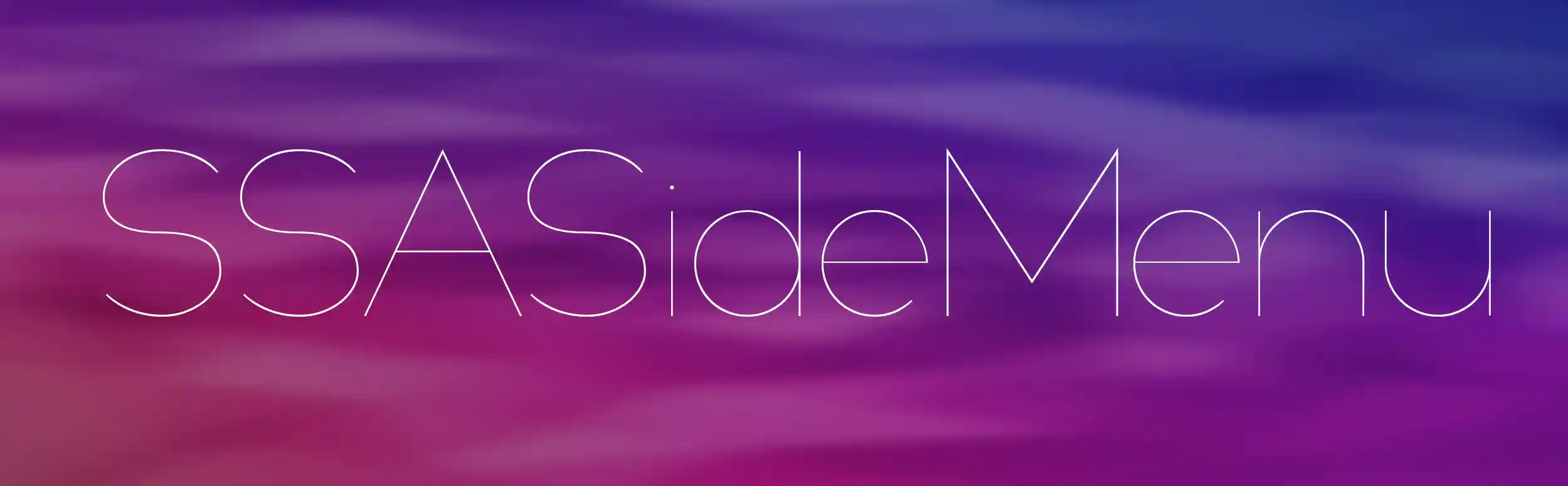 SSASideMenu