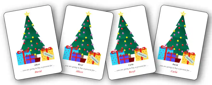 Santulator draw selection