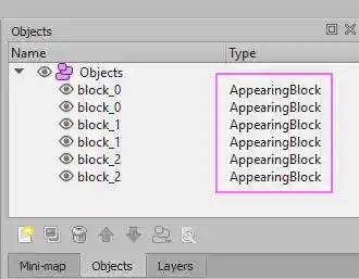 Appear Blocks Type