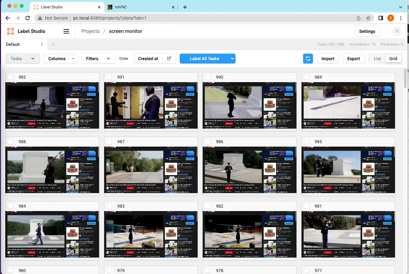 LabelStudio Screen Shot
