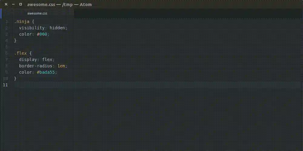 CSS Declaration Sorter Demo