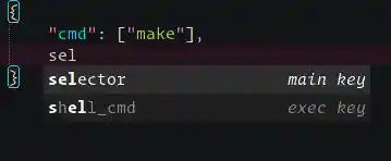 Image with completions popup