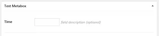 Screenshot of text_small CMB field type