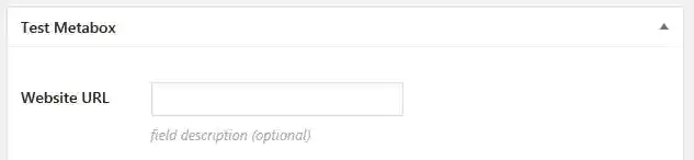 Screenshot of text_small CMB field type