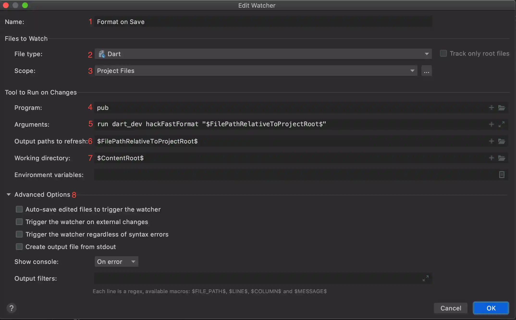 Final File Watcher Configuration