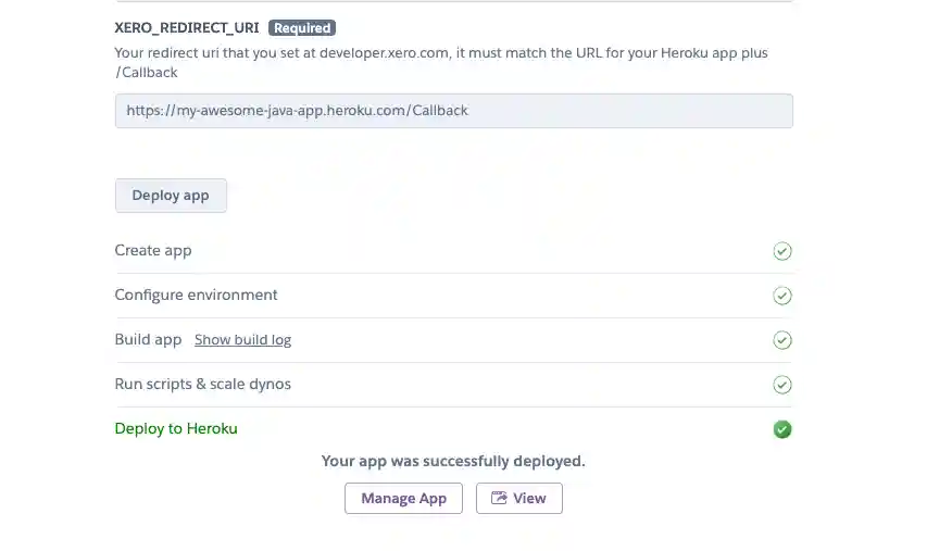 Heroku : Create New App