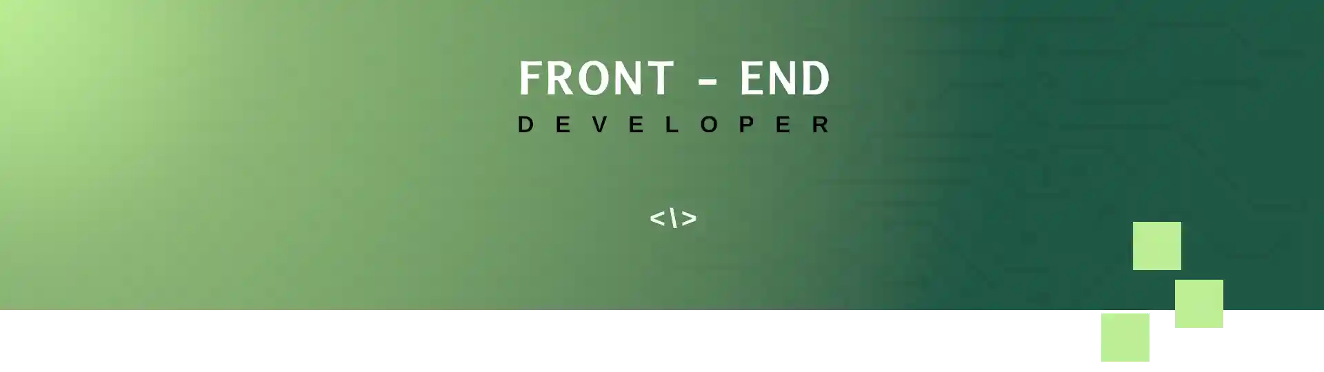La banniere du profil github de vincent