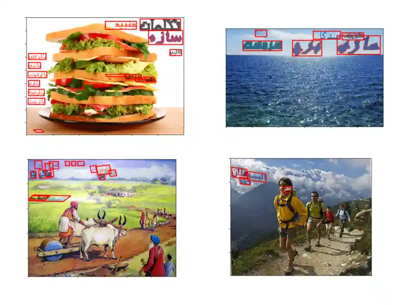 Persian Synthetic Scene-Text Samples