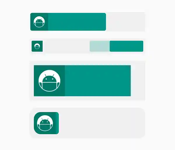 Icon Round Corner Progress Bar