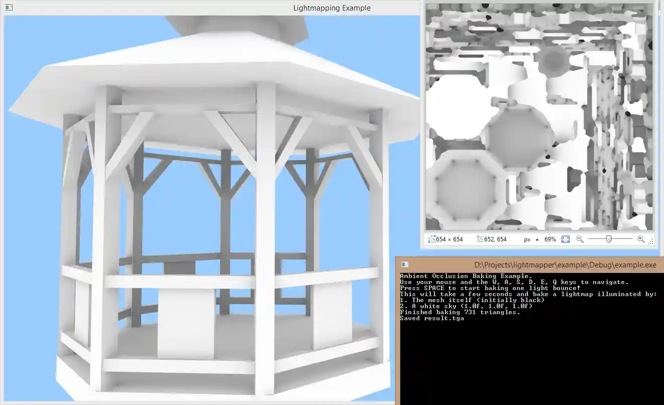Lightmapper Example Screenshot
