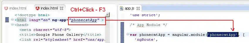 Hyperlink for module