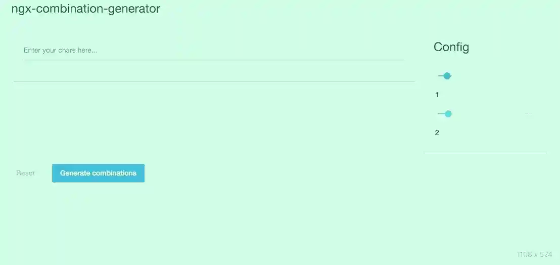 ngx-combination-generator