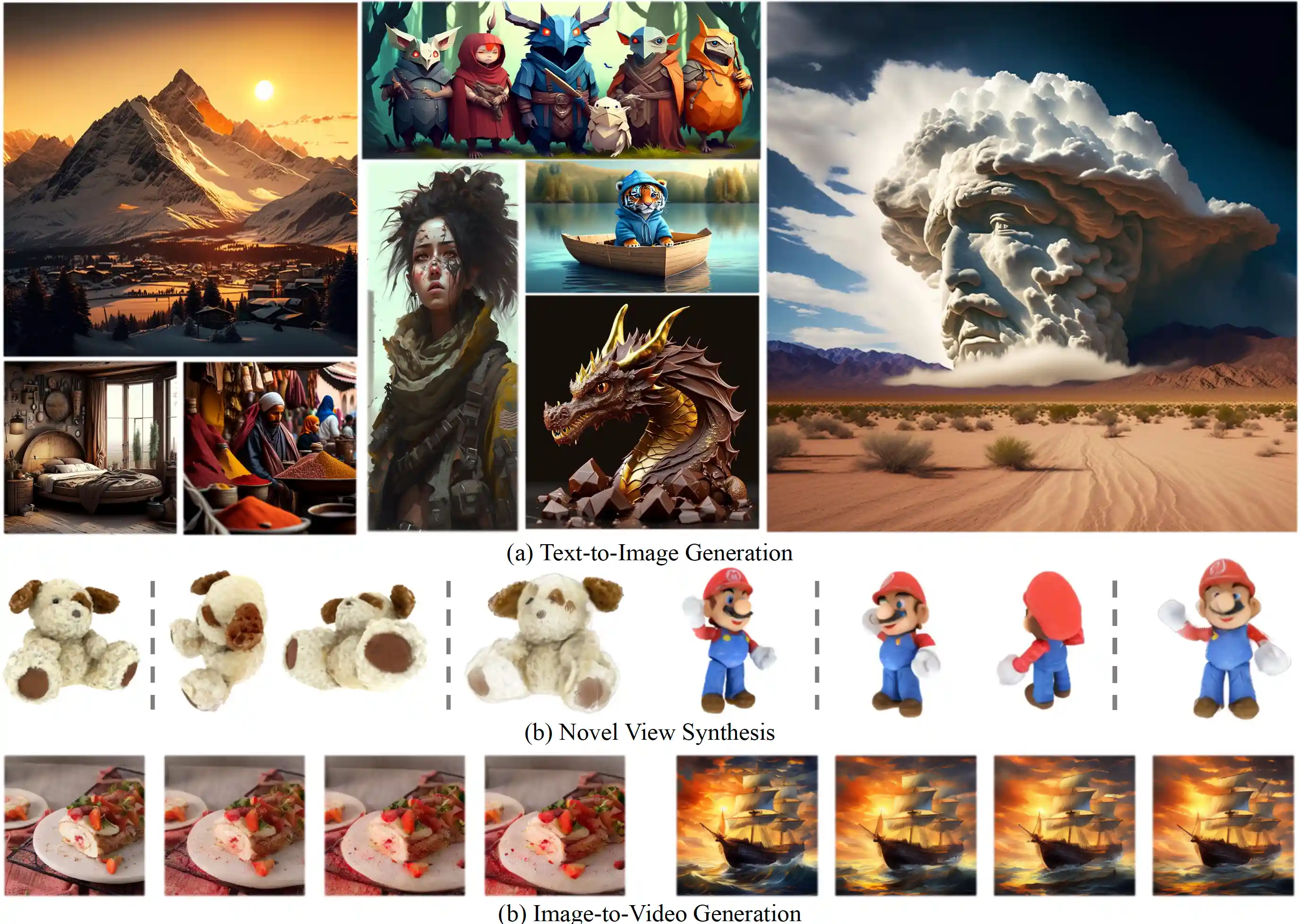 Visualization various downstream tasks of Lumos