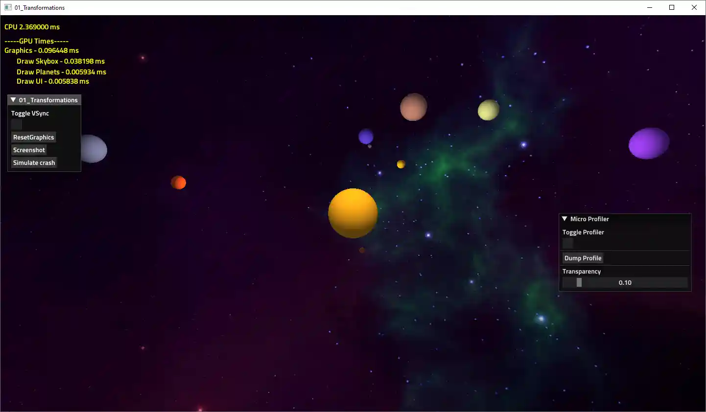 Image of the Transformations Unit test