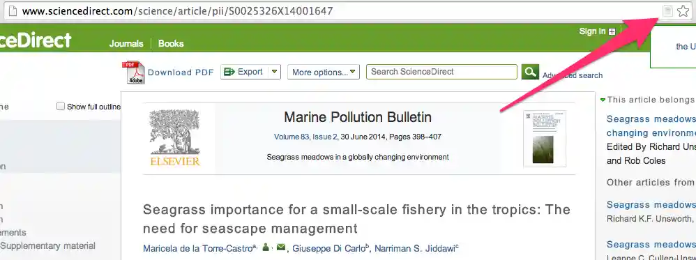 zotero chrome save icon