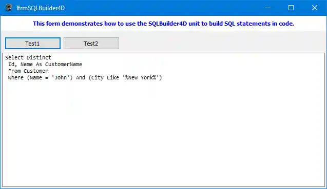 Concepts.SQLBuilder4D