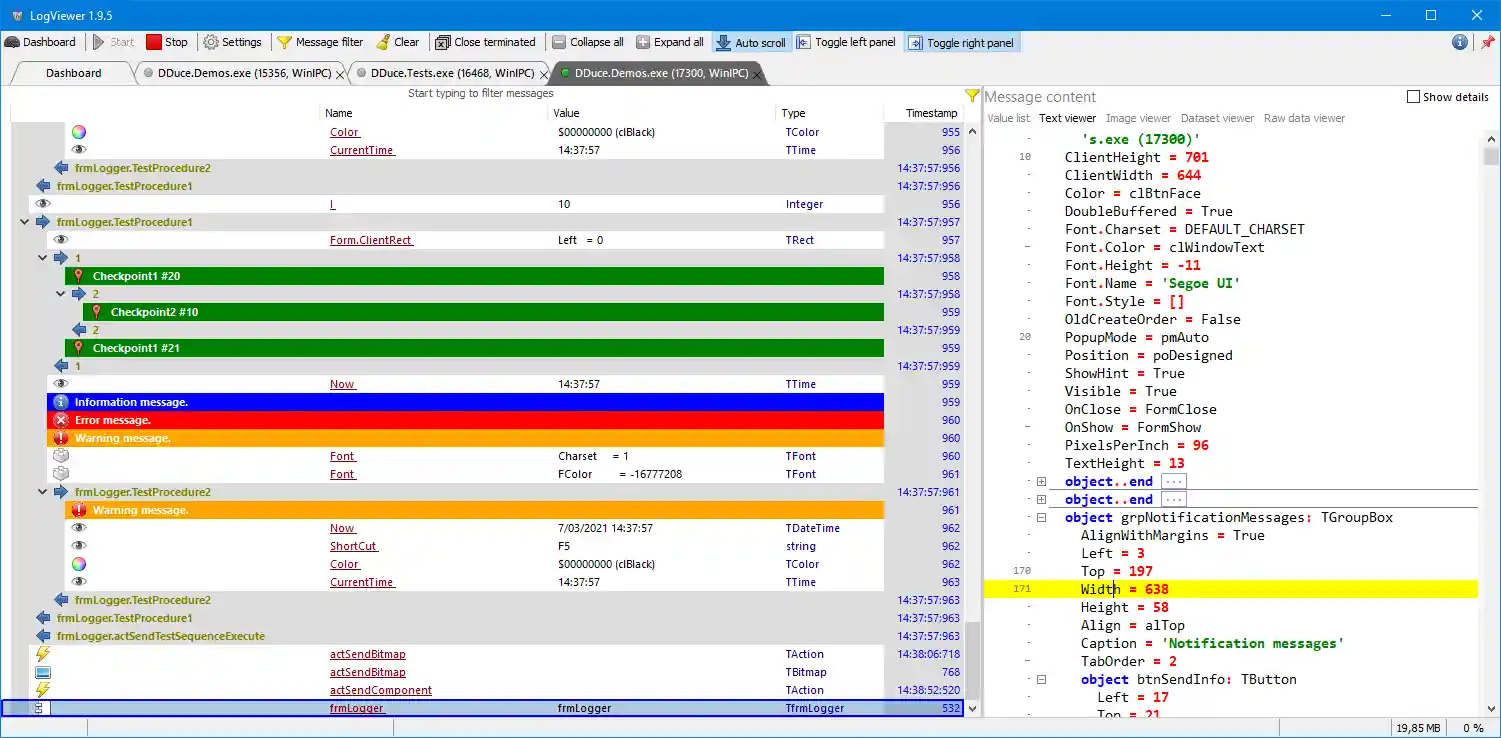 LogViewer