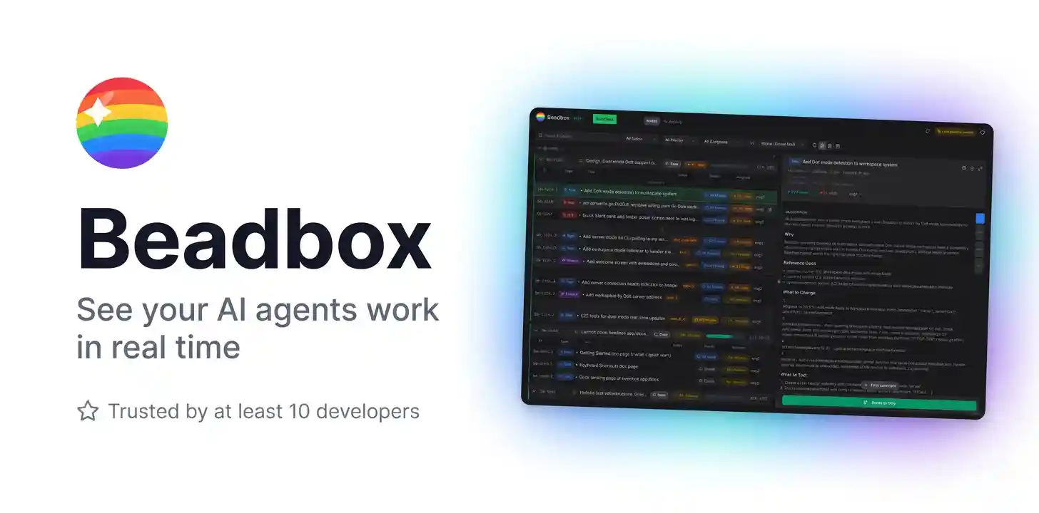 Beadbox - See your AI agents work in real time