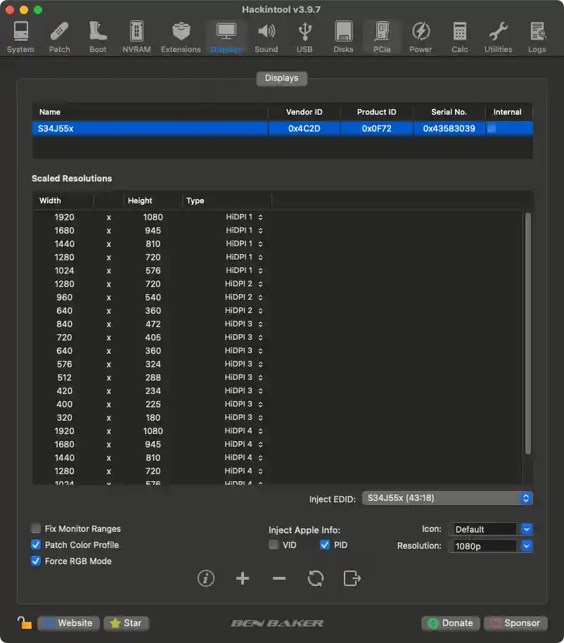 Hackintool Screenshot 7