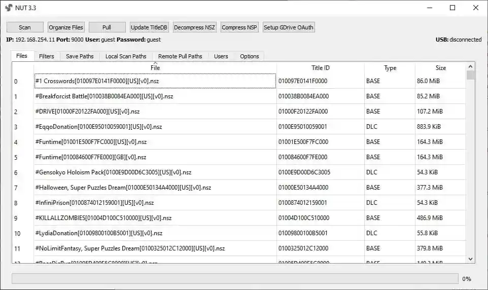 NUT GUI Image
