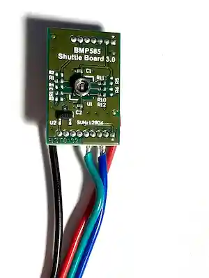 Quick hack to BMP585 Shuttle Board front