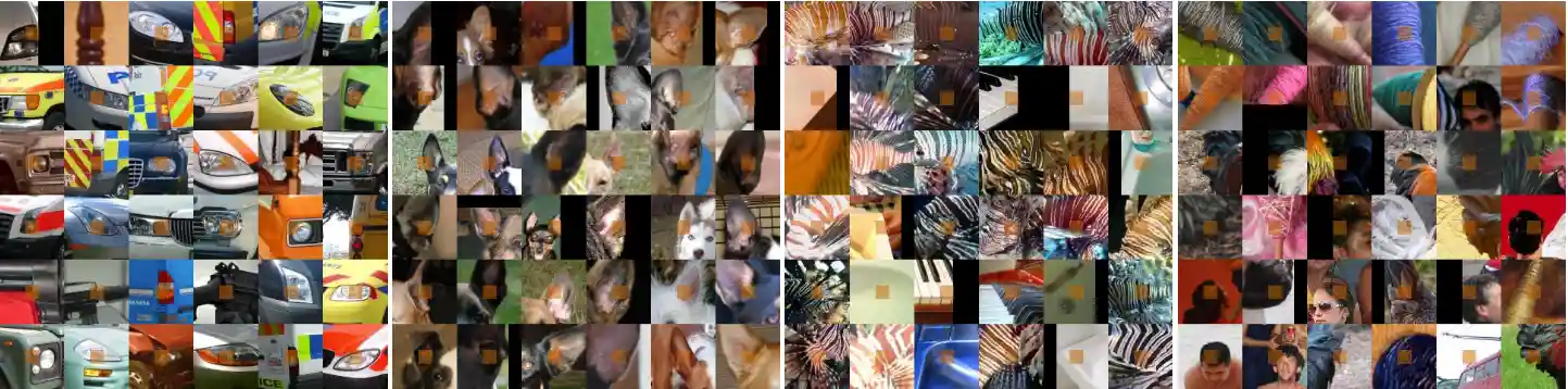 iBOT Local Part-Level Pattern Layout