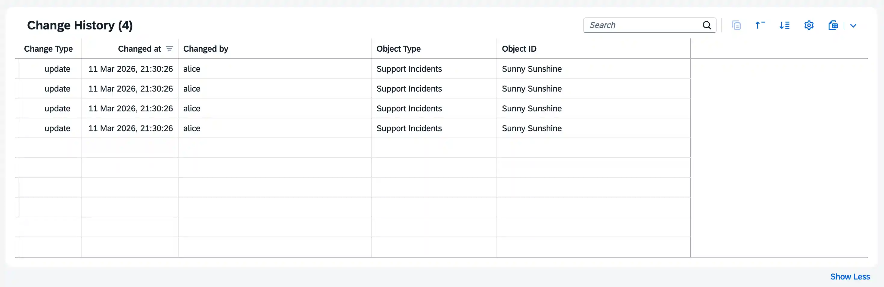 change-history-custom