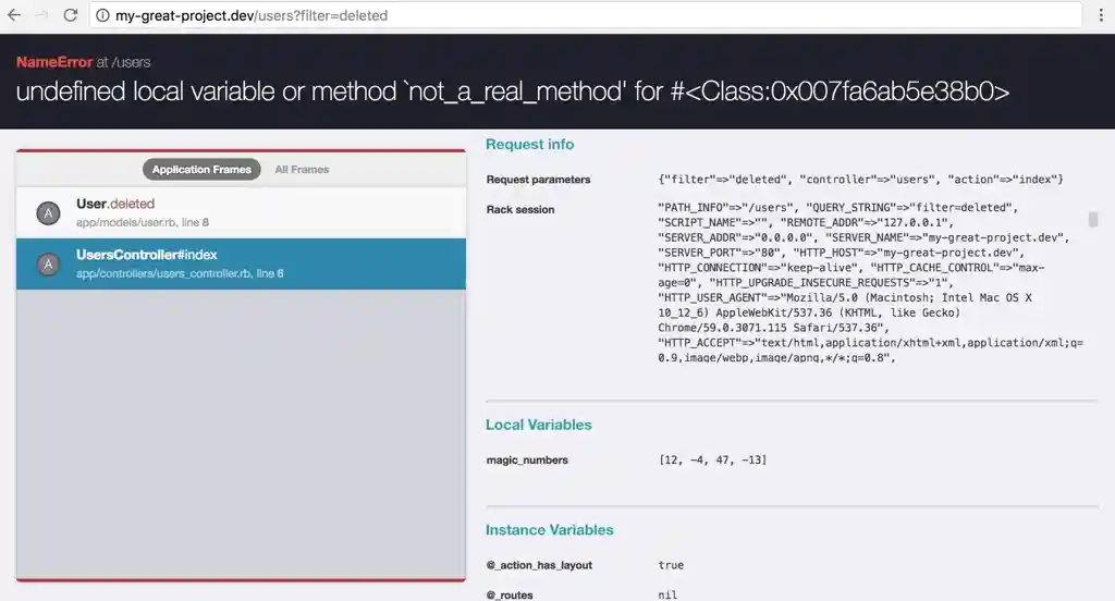 local, request, and session varibles