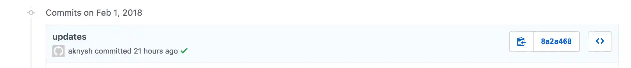 GitHub Commit Status