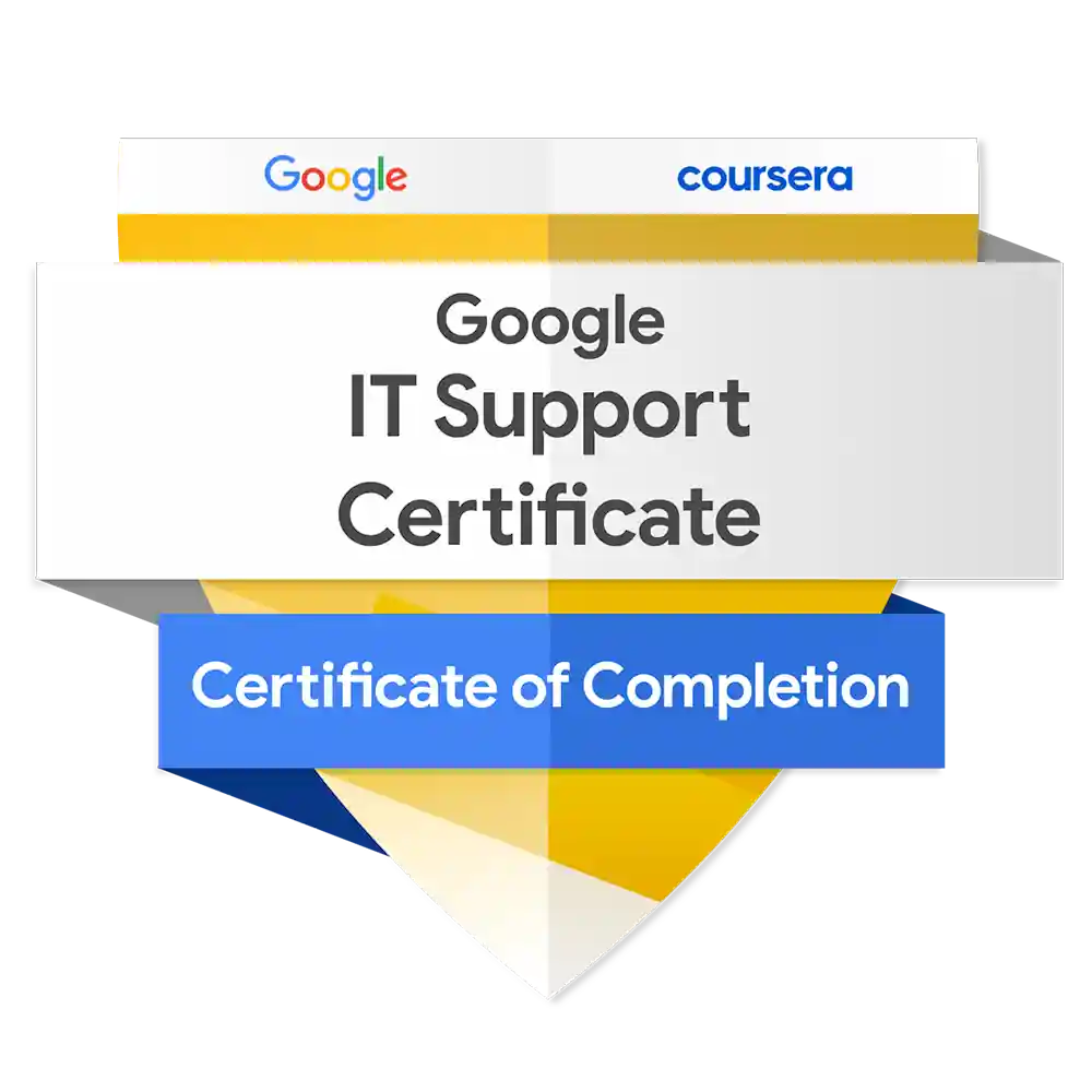 Google IT Support Certificate