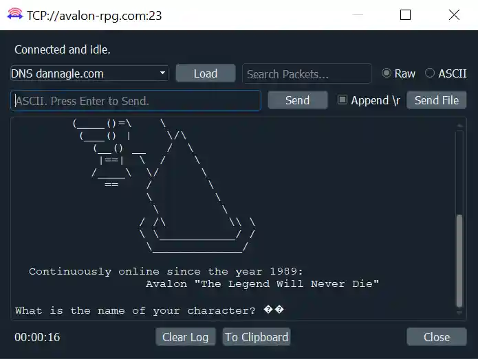 Packet Sender Direct TCP and SSL